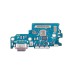 Шлейф для Samsung G990E Galaxy S21 FE плата на системный разъем/разъем SIM/микрофон - Премиум