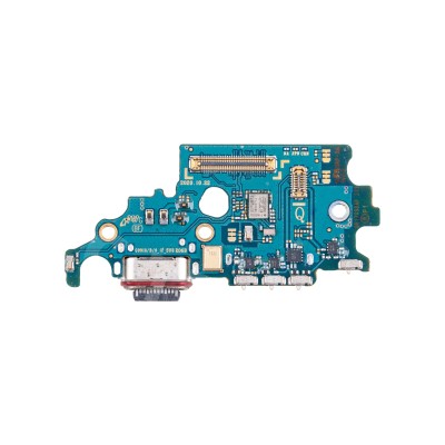 Шлейф для Samsung G9910 Galaxy S21 плата системный разъем/разъем SIM/микрофон - Премиум