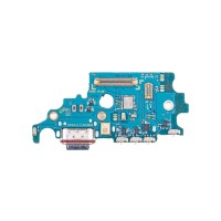 Шлейф для Samsung G991U Galaxy S21 плата системный разъем/разъем SIM/микрофон - Премиум