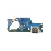 Шлейф для Samsung M556B Galaxy M55 5G плата системный разъем/микрофон - Премиум