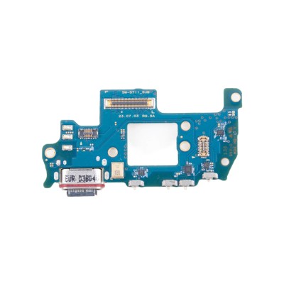 Шлейф для Samsung S711E Galaxy S23 FE плата системный разъем/микрофон - Премиум