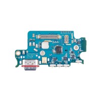 Шлейф для Samsung S911E Galaxy S23 плата системный разъем/разъем SIM/микрофон - Премиум