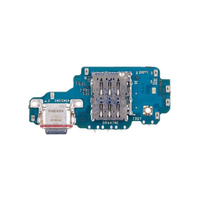 Шлейф для Samsung S938B Galaxy S25 Ultra плата на системный разъем/разъем SIM/микрофон - Премиум