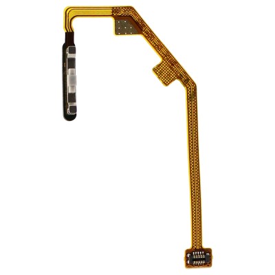 Шлейф для Tecno Camon 19 сканер отпечатка пальцев Черный