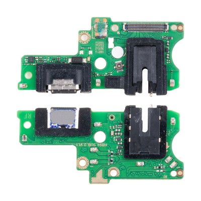 Шлейф для Tecno Camon 20 (CK6n) плата на системный разъем/разъем гарнитуры/микрофон - Премиум Шлейф для Tecno Camon 20 (CK6n) плата на системный разъем/разъем гарнитуры/микрофон - Премиум