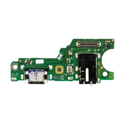 Шлейф для Vivo Y19s (V2419) плата на системный разъем/разъем гарнитуры/микрофон - Премиум