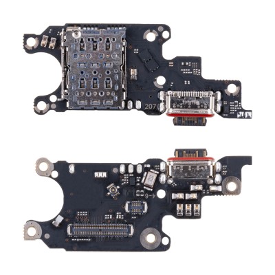 Шлейф для Xiaomi 13 Lite плата системный разъем/разъем SIM/микрофон - Премиум