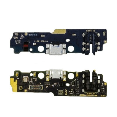 Шлейф для Xiaomi Poco C51 плата системный разъем/разъем гарнитуры/микрофон - Премиум Шлейф для Xiaomi Poco C51 плата системный разъем/разъем гарнитуры/микрофон - Премиум