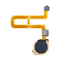 Шлейф для Xiaomi Poco C51 сканер отпечатка пальцев Черный
