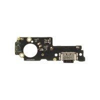 Шлейф для Xiaomi Poco M4 5G плата системный разъем/микрофон - Премиум