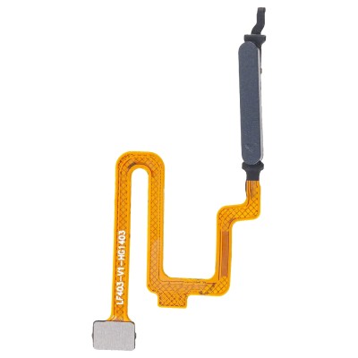 Шлейф для Xiaomi Poco M4 5G сканер отпечатка пальцев Черный