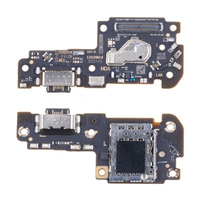 Шлейф для Xiaomi Poco X5 Pro 5G плата системный разъем/разъем SIM/микрофон - Премиум Шлейф для Xiaomi Poco X5 Pro 5G плата системный разъем/разъем SIM/микрофон - Премиум