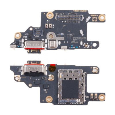 Шлейф для Xiaomi Poco X6 Pro 5G плата системный разъем/разъем SIM/микрофон - Премиум Шлейф для Xiaomi Poco X6 Pro 5G плата системный разъем/разъем SIM/микрофон - Премиум