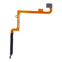 Шлейф для Xiaomi Poco C61 сканер отпечатка пальцев Черный