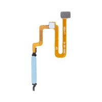 Шлейф для Xiaomi Redmi Note 11 Pro 5G 2201116SG сканер отпечатка пальцев Голубой