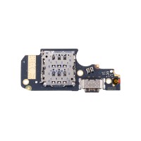 Шлейф для Xiaomi Redmi Note 11 Pro+ 5G плата системный разъем/разъем SIM/микрофон - Премиум