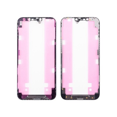 Рамка дисплея для Apple iPhone 12 Pro Max Черная - OR (Feaglet)