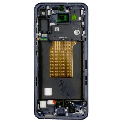 Рамка дисплея для Samsung A556E Galaxy A55 5G (Синий)