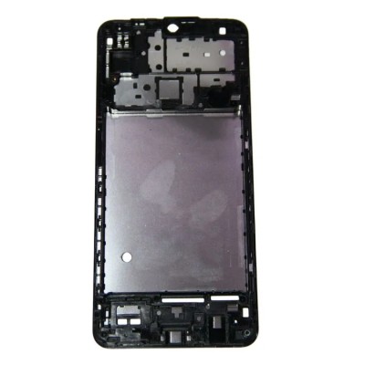 Рамка дисплея для Samsung M127F Galaxy M12 (черная)