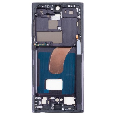 Рамка дисплея для Samsung S918B Galaxy S23 Ultra (Черная)