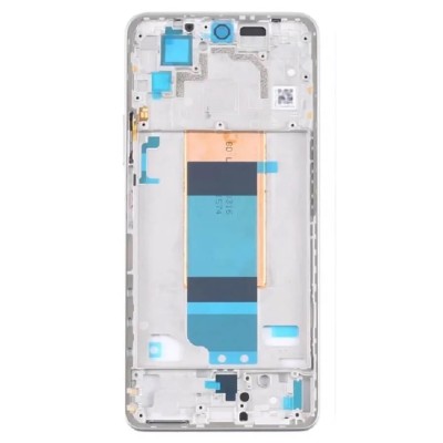 Рамка дисплея для Xiaomi Poco F4 (Серебро)