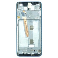 Рамка дисплея для Xiaomi Poco X3 Pro (синяя)