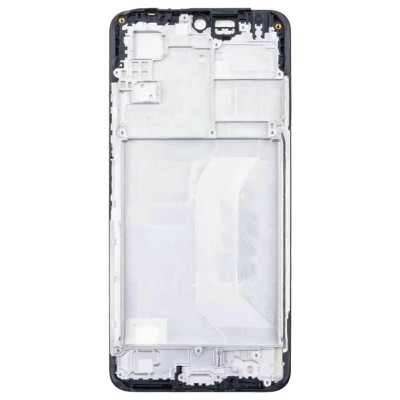 Рамка дисплея для Xiaomi Poco X5 5G/Xiaomi Redmi Note 12 5G/Xiaomi 22111317PG/Xiaomi 22111317I (черная) (возможен дефект ЛКП)