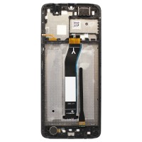 Рамка дисплея для Xiaomi Redmi A3x (Черная)