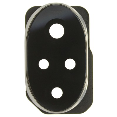 Стекло камеры для Huawei Honor 200 Pro в сборе с рамкой Черный