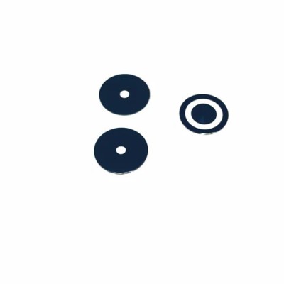 Стекло камеры для Infinix Hot 40i (комплект 3 шт.) Черный