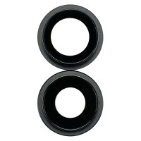 Стекло камеры для iPhone 12/iPhone 12 mini (комплект 2 шт.) Черный