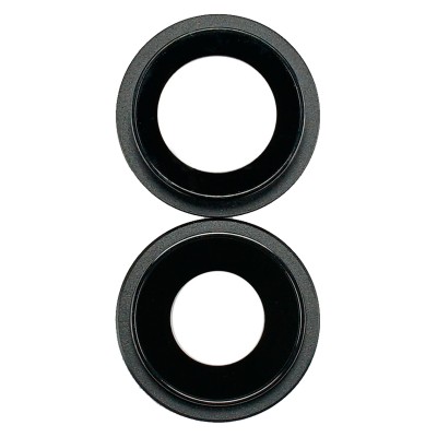 Стекло камеры для iPhone 12/iPhone 12 mini (комплект 2 шт.) Черный