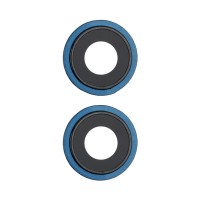 Стекло камеры для iPhone 13/iPhone 13 mini (комплект 2 шт.) Синий