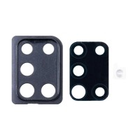 Стекло камеры для Samsung A315F Galaxy A31 в сборе с рамкой Черный