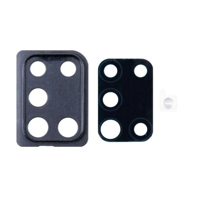 Стекло камеры для Samsung A315F Galaxy A31 в сборе с рамкой Черный