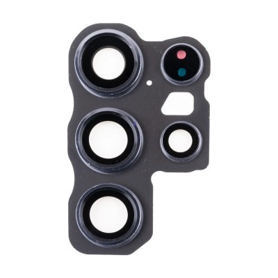 Стекло камеры для Samsung S928B Galaxy S24 Ultra в сборе с рамкой Черный