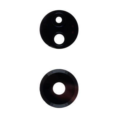 Стекло камеры для Tecno Camon 19 (комплект 2 шт.) Черный