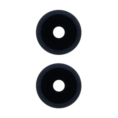 Стекло камеры для Vivo Y35 (комплект 2 шт.) Черный