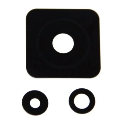 Стекло камеры для Xiaomi 12T (комплект 3 шт.) Черный