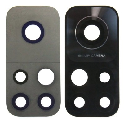 Стекло камеры для Xiaomi Mi 10T Черный