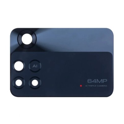 Стекло камеры для Xiaomi Poco M4 Pro 4G Черный