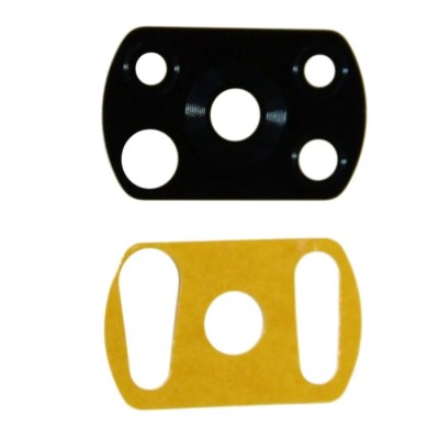 Стекло камеры для Xiaomi Poco X3 NFC/Xiaomi Poco X3 Pro Черный