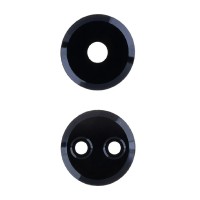 Стекло камеры для Xiaomi Redmi 13C 4G (комплект 2 шт.) Черный