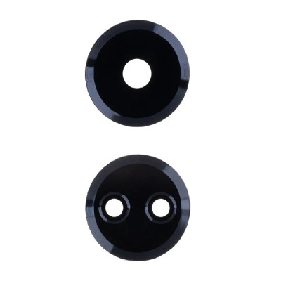 Стекло камеры для Xiaomi Redmi 13C 4G (комплект 2 шт.) Черный