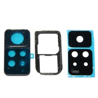 Стекло камеры для Xiaomi Redmi Note 11 Pro 4G в сборе с рамкой Черный