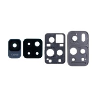 Стекло камеры для Xiaomi Redmi Note 11 Pro+ 5G в сборе с рамкой Черный