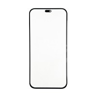 Стекло модуля для Huawei Honor X8c в сборе с OCA пленкой Черный - OR (Mitsubishi)