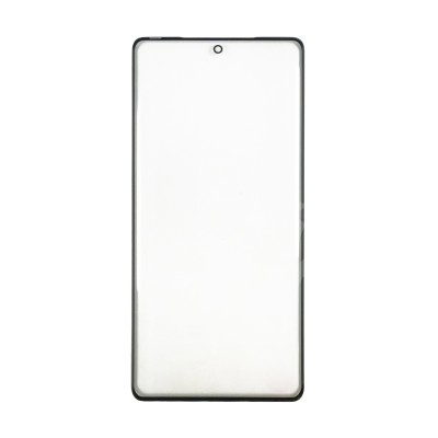 Стекло модуля для Infinix Note 40 Pro 4G в сборе с OCA пленкой Черный - OR (Mitsubishi)