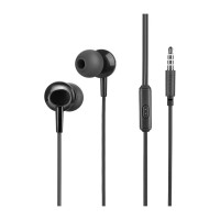 Гарнитура "3,5 мм" Jack Hoco M14 (вакуумные) Черный