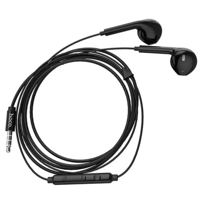 Гарнитура "3,5 мм" Jack Hoco M55 (вкладыши) Черный